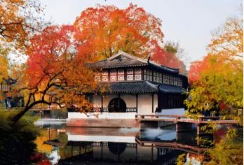 【赏秋之旅】上海往返-苏州天平山＋留园一日游｜接待外宾T【中文/英语/韩语/日语/俄语/西班牙语/意大利语专业多语种导游/翻译陪同，交通无缝衔接，省去辗转烦恼】