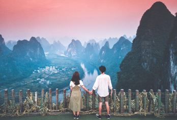 阳朔相公山观景台半日游【阳朔往返，景区专线车】【多种选择，日出、日落，观景线任选，多线路可选】