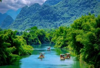 【全国特惠·单人票】遇龙河双人竹筏·水厄底至工农桥【价格包含订票手续费】