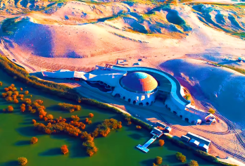 宁夏 银川一日游沙湖景区 │亲子游/家庭游【自然人文双体验：沙湖，赏水与 沙漠相依的独特景观】