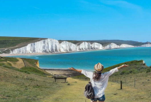 伦敦七姐妹白崖+中世纪小镇中文团一日游 不早起少爬坡【全程中文服务：行前行中24小时在线客服，专属集合群，群内实时同步行程、解答疑问，让您出发前就安心】