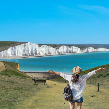 伦敦七姐妹白崖+中世纪小镇中文团一日游 不早起少爬坡
