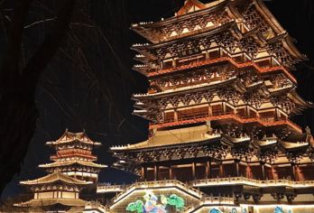 河北邯郸大名古城+方特国色春秋+邯郸道一日游可英文服务【可提供英文及小语种导游服务-往返接送-可选导游-可代订门票】