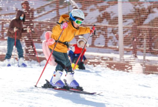 三峡云栖谷国际滑雪场一日游【含雪鞋+雪板+雪杖+滑雪意外险】【[出游保障]一人也成团，预订即出行，东站可接送，赠送滑雪意外险】