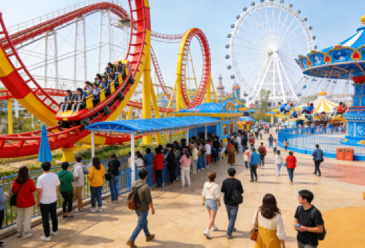 广州融创文旅城线--《融创乐园、融创雪世界、广州曼古园》【四季滑雪 + 主题游乐，一站式满足亲子游玩需求，不受天气影响】