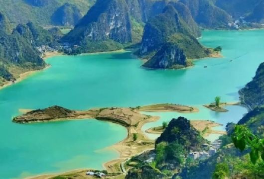 凌云茶山金字塔+浩坤湖+泗城州府旧址一日游（中文司机+包车）【亲子自然科普行程，茶园认茶叶、浩坤湖赏湖景、古府探历史，趣味与知识兼具。】