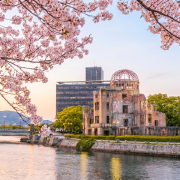 广岛和宫岛：原子弹爆炸圆顶屋+和平纪念馆+严道神社一日游