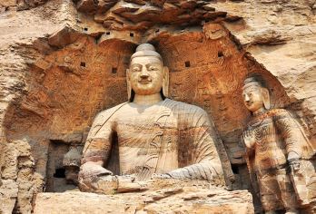 【1单1团私家团】大同云冈石窟+悬空寺+应县木塔上门接送【一次旅程：集齐三项世界遗产。探秘悬崖上的奇迹悬空寺，朝拜千年不倒的应县木塔，对话石刻艺术的云冈石窟】