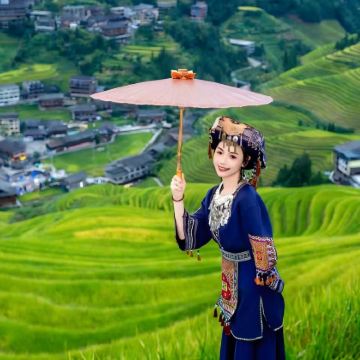 【常规|纯玩8人小团/包团】桂林龙脊梯田-黄洛瑶寨+金坑大寨