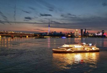 中国湖北+东湖+两江游览·夜游长江一日游【提供多语种定制游】【来一场说走就走的旅游吧，当地人带您Citywalk，可提供多语种的地陪人员，可接待来自不同国家客户】