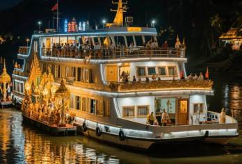 夜游·印象澜沧江游船【渡江景自由行·人妖歌舞表演·特色晚餐】【[江景自由兼具]渡江景自由行，可随意赏两岸灯火映江，享晚风拂面，江景随心掌控，自在惬意。】