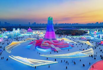 冰城奇遇10小时：虎啸冰雪·欧韵寻踪包车一日游【串联松北冰雪核心与道里欧式风情区，减少80%无效车程，顺路不绕路】