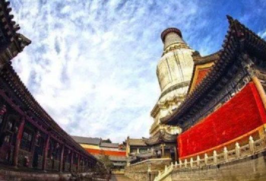 山西五台山+五爷庙+殊像寺一日游【含门票◆多套餐◆祈福还愿】【五台山是世界五大佛教圣地，中国四大佛教名山之首】