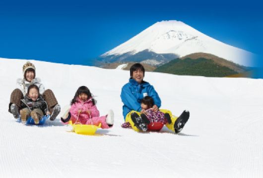 富士山玩雪体验、箱根海盗船、御殿场奥特莱斯、日式烤肉自助餐【乘坐箱根海盗船，在芦之湖欣赏美丽的风景，体验富士山玩雪的乐趣】