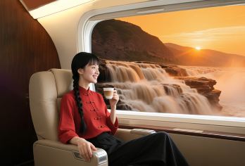 陕西壶口一日游【全新头等舱·赠延安火车接站·可选8人小团】【[土豪座驾]标配全新2+1头等舱，2025全新专属定制豪华9座，2-8人精致小团！】