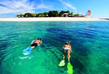 斐济south sea南海岛一日游/半日游斐济自组游含接送【[斐济珍岛]亲子游玩好去处，可乘坐半潜船寻找尼莫】