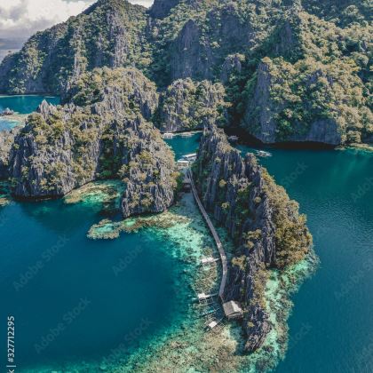 菲律宾科隆岛跳岛游B线｜梭鱼湖+史密斯海滩+午餐+接送