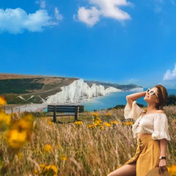伦敦七姐妹白崖+布莱顿中文一日游 陪爬陪拍 登顶比奇角