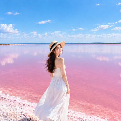 阿德莱德澎湃粉红湖+奔富玛吉尔酒庄一日游【中文司导丨粉湖】