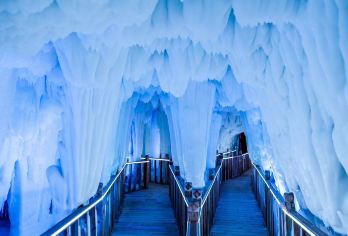 【临汾包车游】山西黄河壶口瀑布旅游区+云丘山冰洞群1日游【独立包车 一单就是一辆车 市区内上门接送 酒店/火车/动车。】