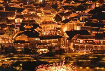 青岩古镇+高坡苗乡梯田【可选英语地陪/导游/多语种】【明清军事古镇（卤猪蹄必尝）】