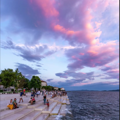 「海浪音乐 + 彩瓦教堂 + 失恋故事」扎达尔至萨格勒布一日