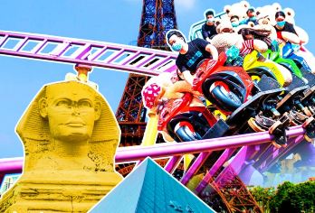 深圳盐田海滨栈道+大梅沙+中英街+地王+世界之窗（含中餐）【地王大厦深港之窗俯看深圳市容，远眺香港市容】