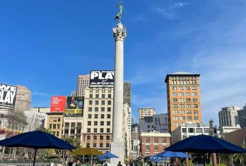 美国旧金山联合广场+唐人街+科伊特塔+39号码头1日游【[绝色风光]一路饱览山海画卷！旧金山地标与海岸盛景无缝衔接！帧帧皆壁纸，随手拍都是大片质感！】