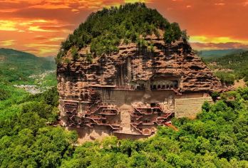 麦积山石窟一日游（导游全程讲解+上门接送+门票+景区交通车）【小车出行：精品小团，告别拥挤，舒适体验】