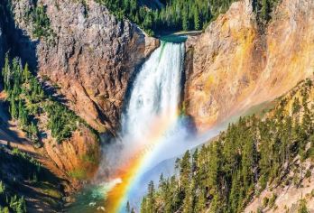 黄石艺术家点+黄石大峡谷瀑布+海顿山谷+泥火山【包车一日游】【实景的视觉冲击比看照片震撼太多了！】