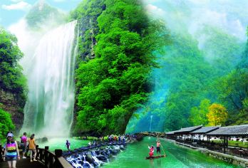 宜昌三峡大瀑布汽车纯玩一日游【三峡大瀑布+情人泉】【纯玩无购物】