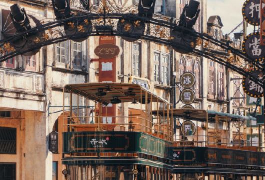 江门自力村碉楼+赤坎古镇+含铛铛车一日游【私家小团上门接送】【私家旅行：一单一团，不拼客，专属旅行； 品质服务：小车上门接送，专职司机护航】