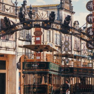 江门自力村碉楼+赤坎古镇+含铛铛车一日游【私家小团上门接送】