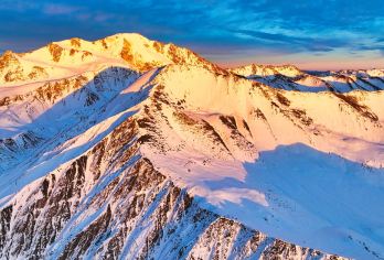 岗什卡雪峰景区++岗什卡七彩冰瀑布一日游【1单1团私家团】【1单1团独立包车】