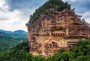 麦积山石窟+仙人崖【纯玩包车游/一家一团/可选车型/景点 】【出发自由、代约门票 、纯玩无购物】