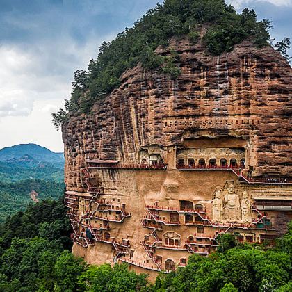 麦积山石窟+仙人崖【纯玩包车游/一家一团/可选车型/景点 】