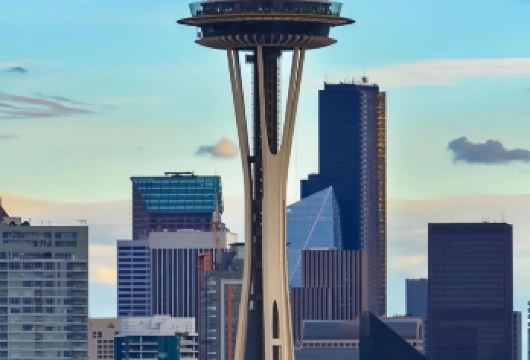 美国西雅图+派克市场+太空针塔+飞行博物馆-西雅图精选市区游【专属客服和本地中文司机，一家一团包车】