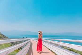 澄江广龙抚海湾+粉红沙滩+樱花谷+太阳山小镇+汐岸会所一日游【[LOCAL原创]6大私藏湖景、5小时充足体验、8人内精品小团、180度环湖优美东岸】