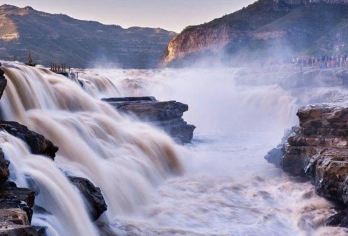 陕西黄帝陵+壶口瀑布历史文化之旅【西安出发-专业导游讲解】v【“源出昆仑衍大流，玉关九转一壶收”—黄河壶口瀑布】