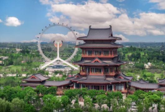 四川成都杜甫草堂+浣花溪公园+青羊宫+宽窄巷子一日游【从诗圣故居到道教圣地，从千年古溪到清末街巷，一日串联唐宋文脉与老成都生活肌理。】