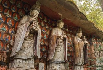 〖高品质真纯玩〗重庆大足石刻宝顶山+北山石刻+博物馆一日游【〖精品大巴团〗主城五大商圈多个接驳点定点接驳；出行方便】