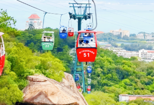 厦门钟鼓索道半日游【可选植物园+厦门大学+植物园+含酒店接】【[套餐丰富可供选择]钟鼓索道+植物园、厦门大学、南普陀寺、老院子、海上金金门，随心选自由玩乐】
