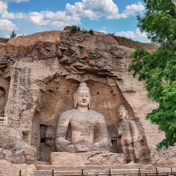 【30人左右纯玩团&上门接】云冈3H+悬空寺+木塔纯玩一日游