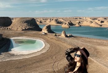 格尔木起止水上雅丹+察尔汗+沙漠公路【赠送航拍无购物无自费上门接送2-6人轻奢小团】