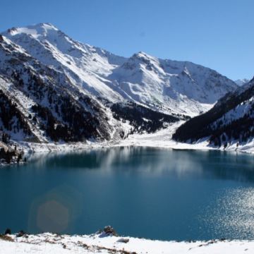 大阿拉木图湖+琼布拉克【雪山与湖泊的交响-自然秘境一日巡礼】