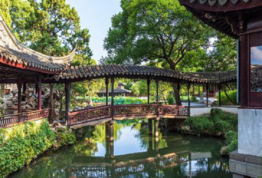 【苏州园林（拙政园）纯玩一日游】拙政园+寒山寺+山塘街一日游【纯玩无购物】