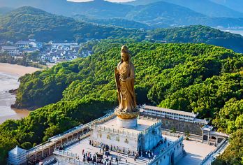 普陀山风景区+南海观音+普济禅寺一日游【海天佛国】【精华景点一网打尽】