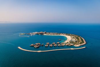 卡塔尔多哈香蕉岛一日游【中东的马尔代夫】海岛和乐园一日游【中东小马尔代夫[卡塔尔多哈香蕉岛一日游]含往返船票】