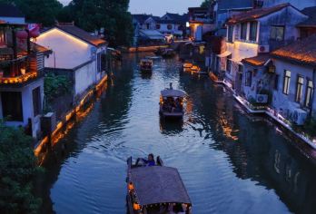 苏州周庄+同里古镇日游（线路可调，门票可代订）【双水乡古镇经典线路】