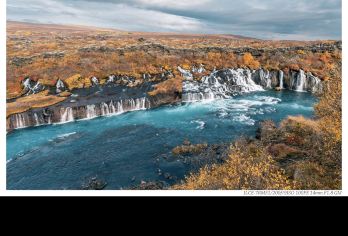 雷克雅未克--赫仑瀑布--儿童瀑布【赫伦瀑布被称为冰岛奇观，是个环带状分布的瀑布群。沿河几百米都是淅沥的瀑布，非常宏伟壮观，美到令人窒息】